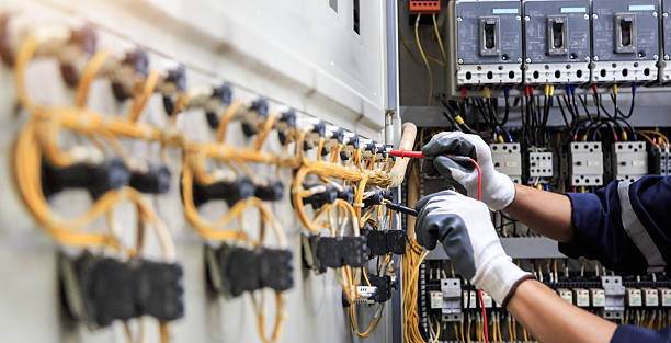 Professional Electrician technician working in Hall County County, TX